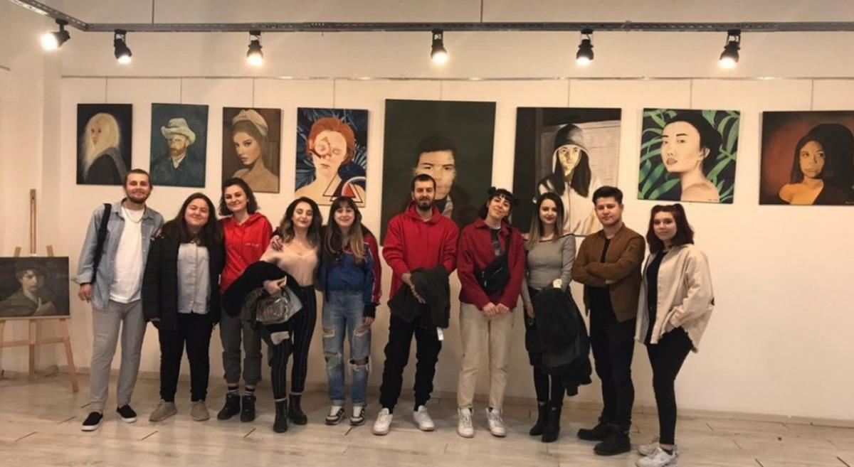 DP&Uuml; GSF &ouml;ğrencilerinden &ldquo;Y&uuml;kseliş&rdquo; isimli karma sergi