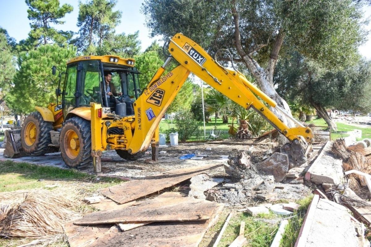 Didim&rsquo;de işgaller ortadan kaldırılıyor