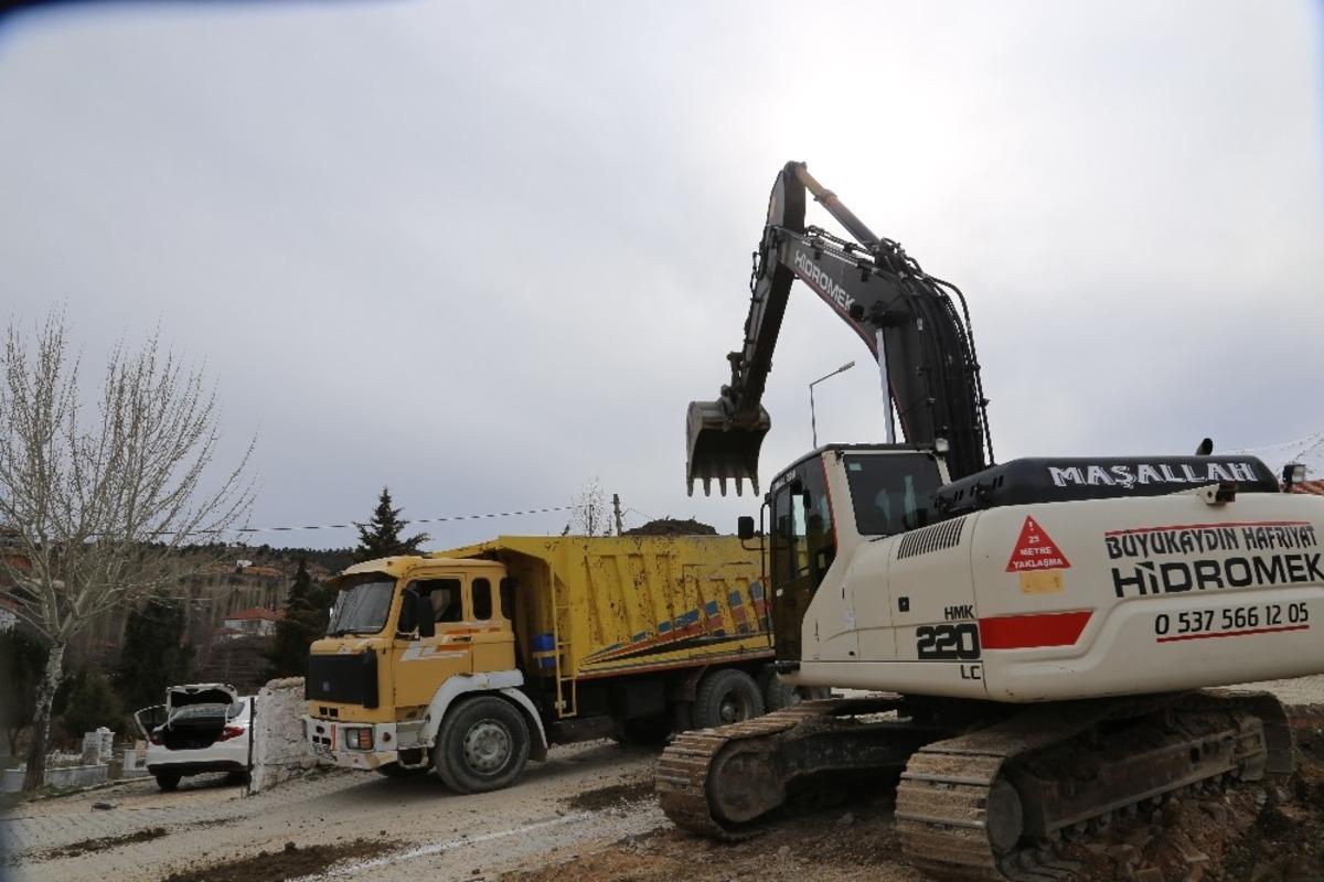 G&ouml;mbe Panayır Alanı &ccedil;alışması başladı