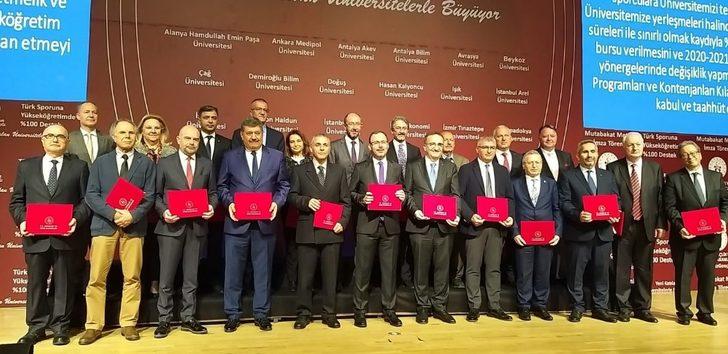 Toros Üniversitesinden Türk sporuna yüzde 100 destek G2