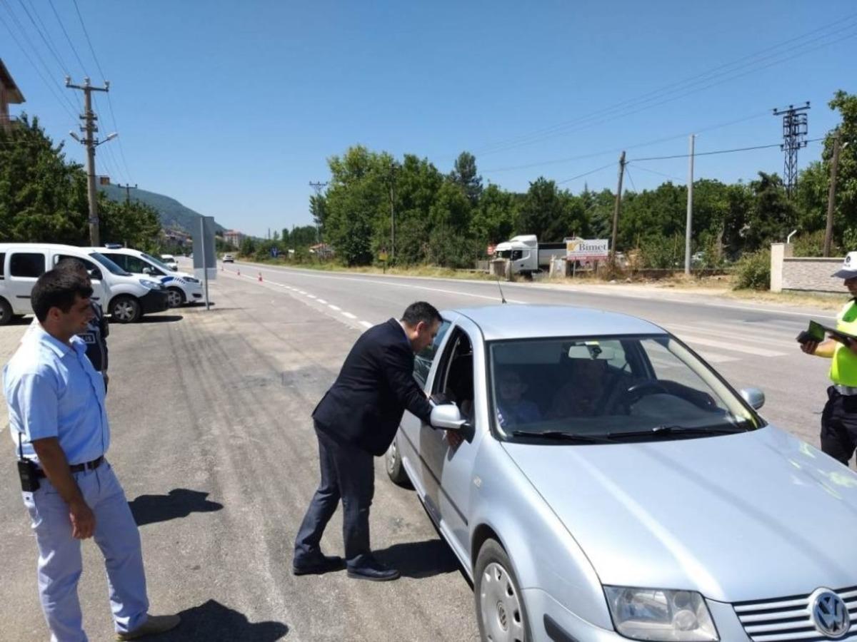 Kaymakam Halim, g&uuml;venlik denetimlerini değerlendirdi