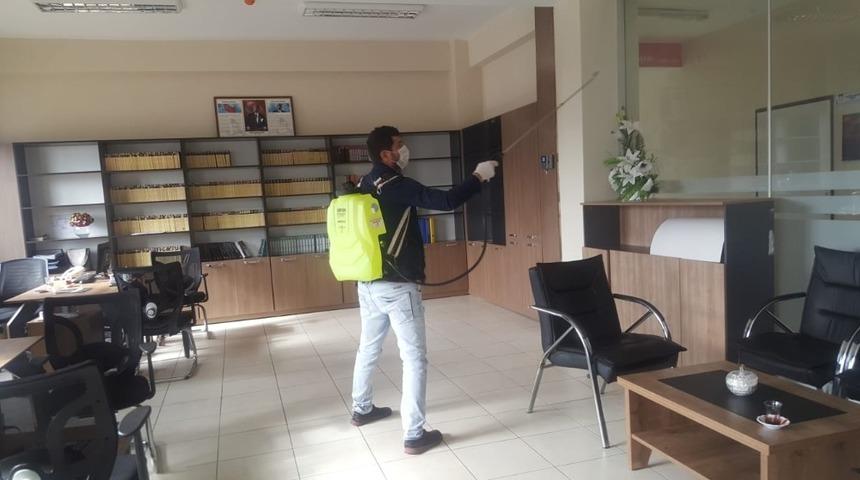 Diyarbakır’da dezenfekte çalışmaları devam ediyor