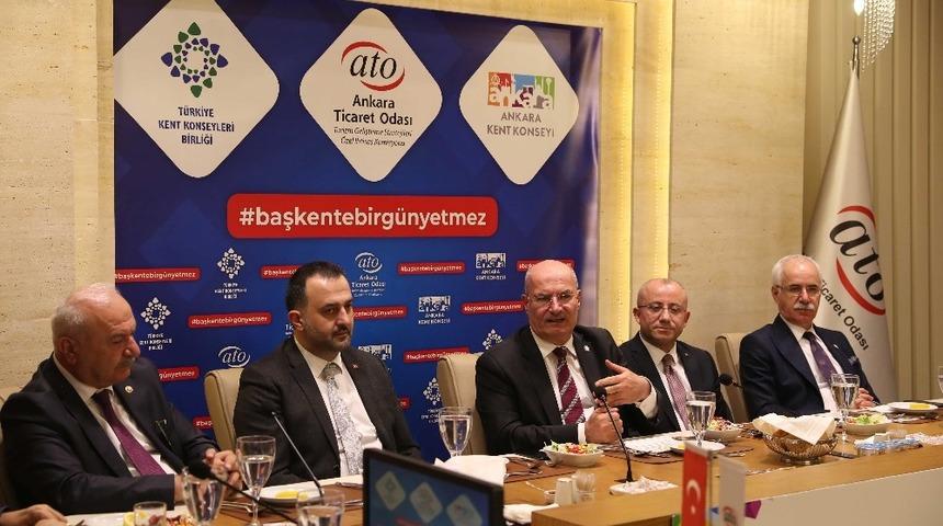 ATO, Türkiye Kent Konseyleri Birliğini konuk etti