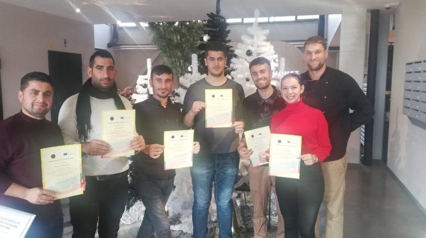 Malazgirtli aş&ccedil;ı ve terziler yurtdışında eğitim g&ouml;rd&uuml;