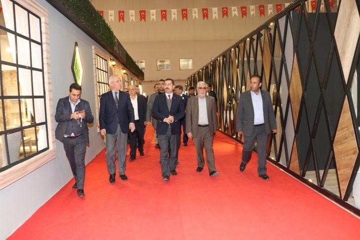 Başkan Baydilli mobilya ve evlilik fuarını ziyaret etti G1