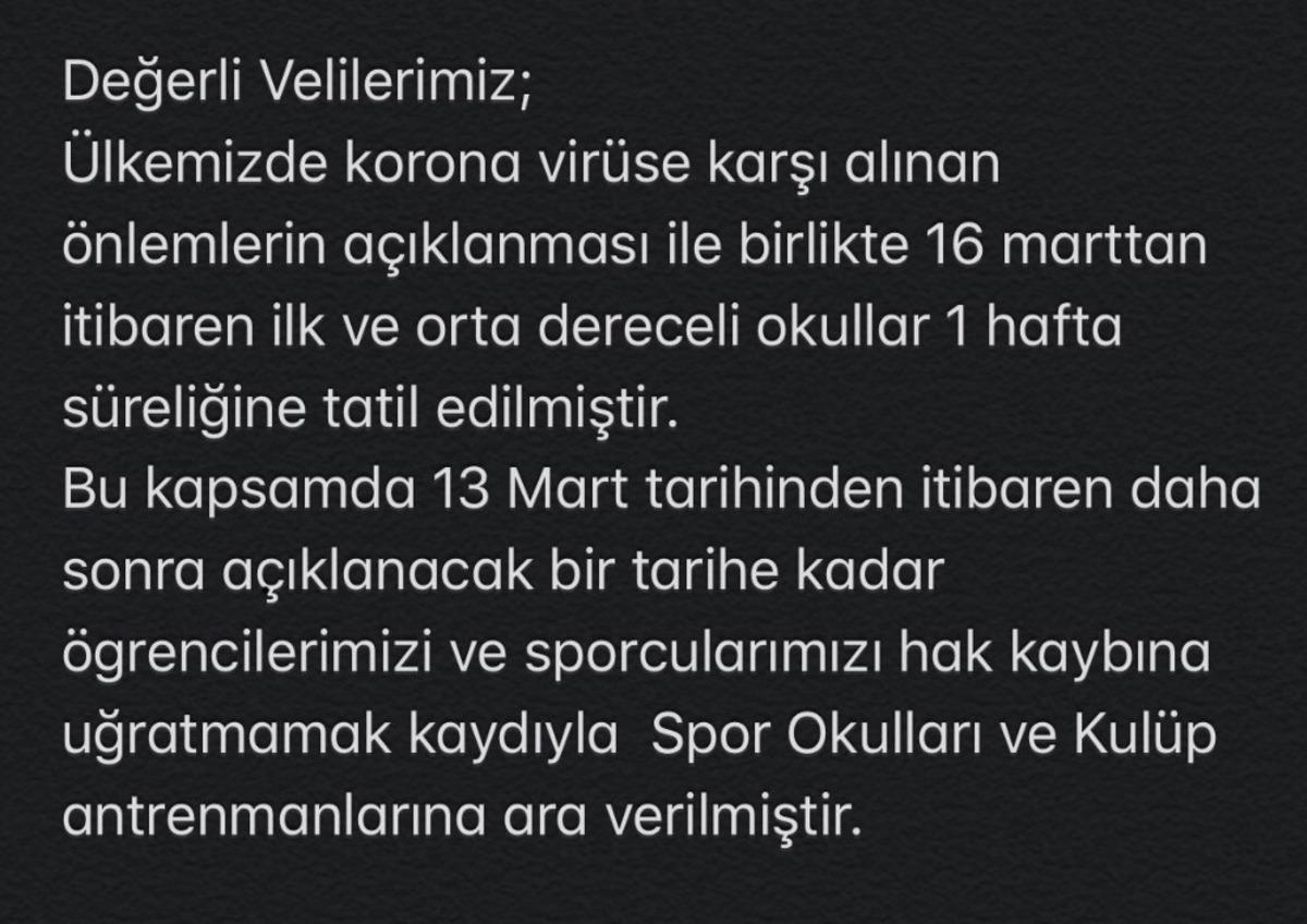 Spor camiası kendi i&ccedil;inde Koronavir&uuml;s &ouml;nlemleri almaya başladı