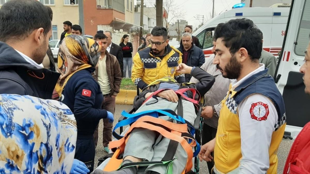 Otomobil yayaya &ccedil;arptı: 1 yaralı