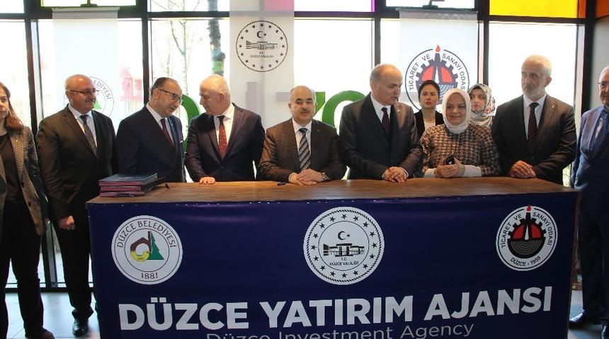 D&uuml;zce Yatırım Ajansı a&ccedil;ıldı