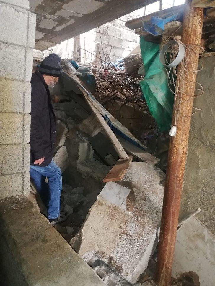 Evi yıkılın vatandaşın inşaata yaşam mücadelesi G3