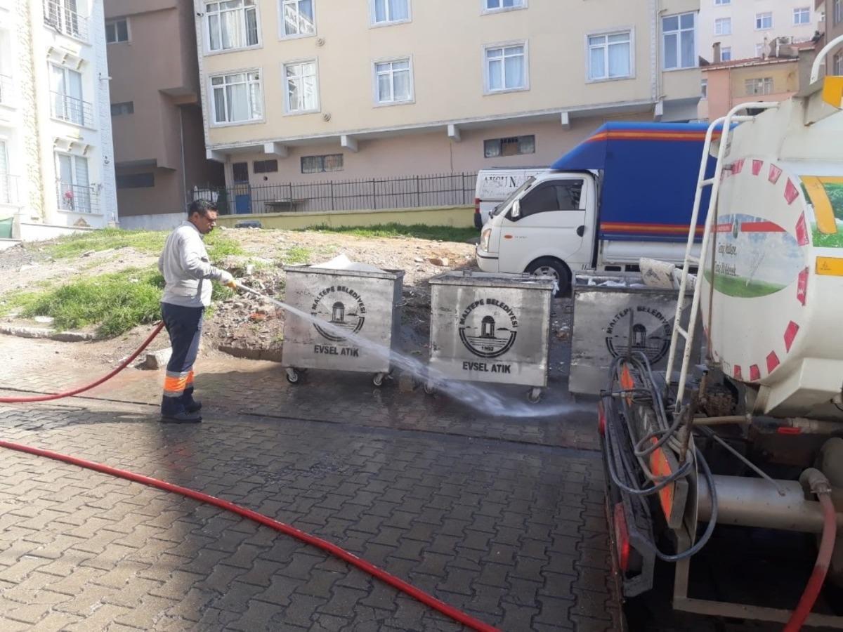 Maltepe&rsquo;de &ldquo;korona vir&uuml;s&uuml;&rdquo; seferberliği