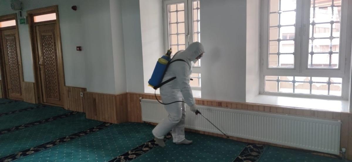 Erciş Belediyesi&rsquo;nde korona vir&uuml;s tedbirleri