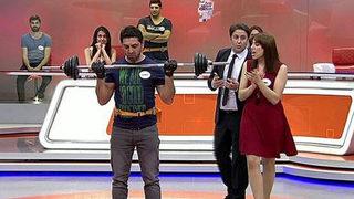 Ben Bilmem Eşim Bilir'de kocasını yerden yere vurdu