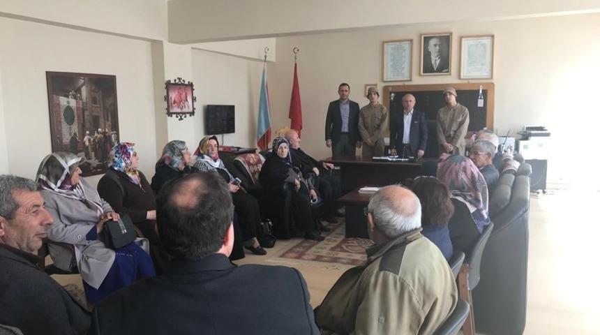 Bünyan’da öğretmenler şehit aileleri ve yakınları ile bir araya geldi