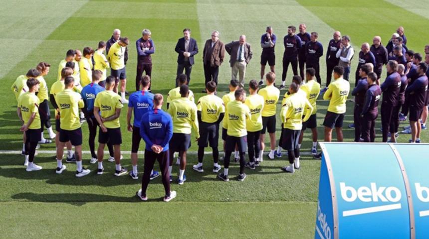 Barcelona, koronavir&uuml;s nedeniyle t&uuml;m faaliyetlerini durdurdu!