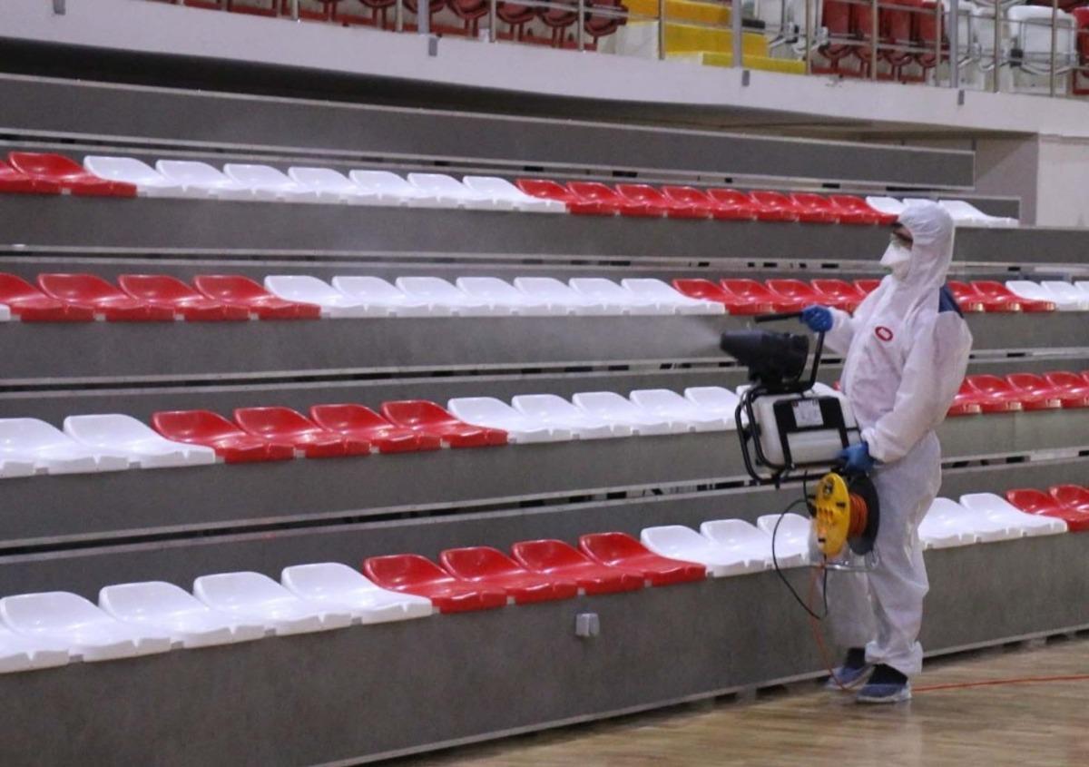 Sivas Gen&ccedil;lik ve Spor&rsquo;dan korona vir&uuml;s &ouml;nlemi