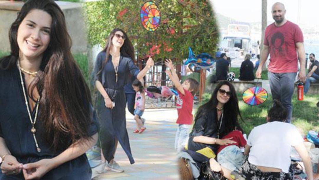 &Uuml;nl&uuml; &ccedil;ift piknik keyfi yaptı