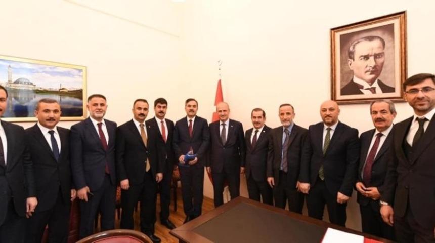 Başkan Çoban’dan bakanlara ziyaret