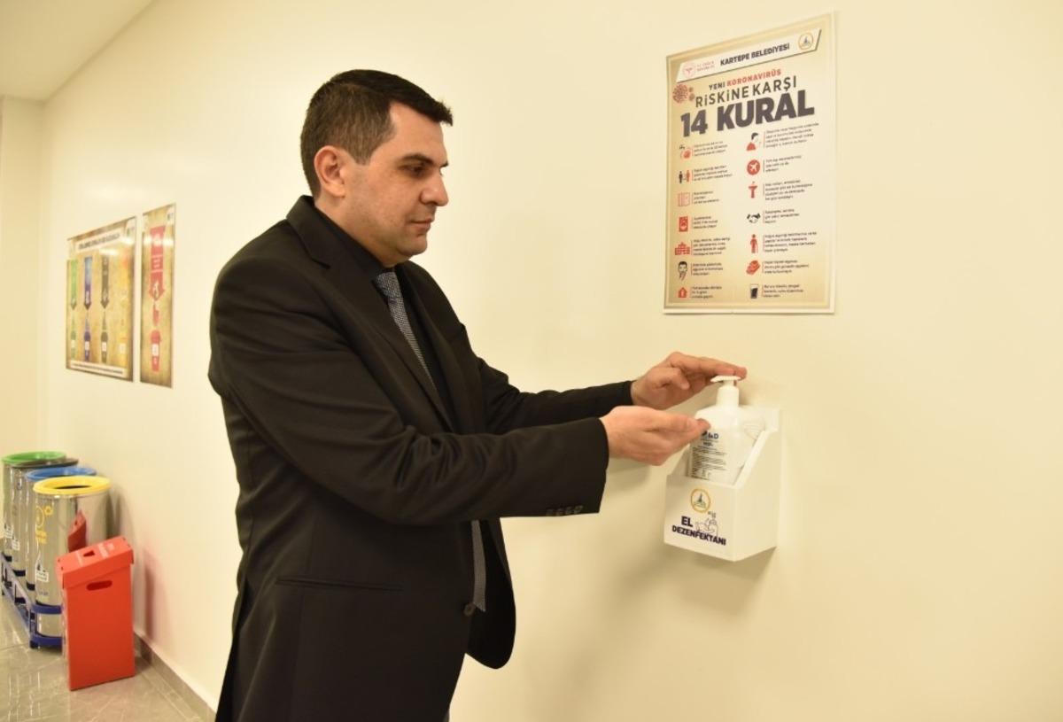 Kartepe Belediyesi&rsquo;nde vir&uuml;s &ouml;nlemi