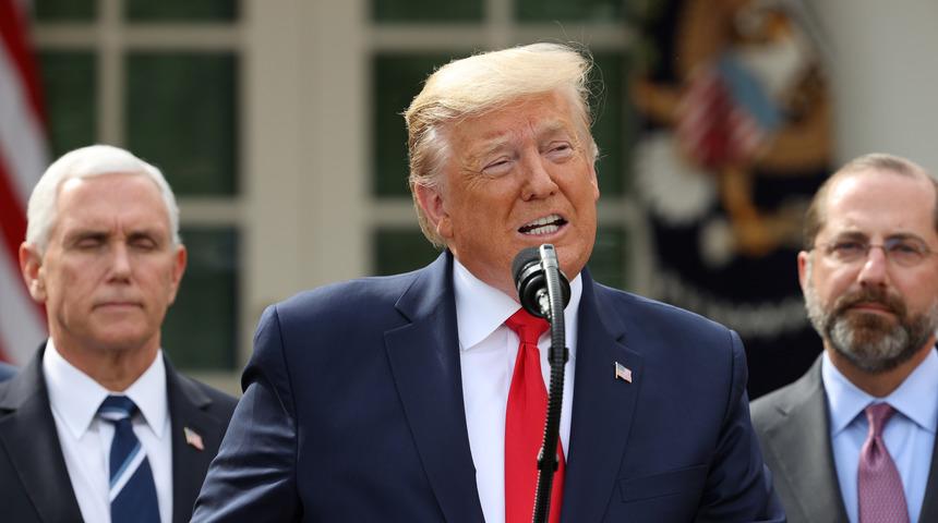 Son dakika: Trump duyurdu! ABD'de ulusal acil durum ilanı