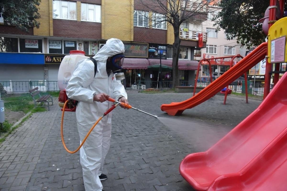 İzmit Belediyesinden korona vir&uuml;s mesaisi