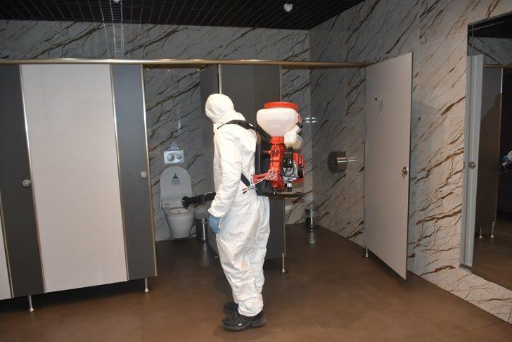 Antikkapı’ya bağlı iş yerlerine dezenfeksiyon işlemi G1