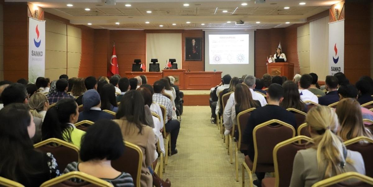 SANKO &Uuml;niversitesi&rsquo;nde Korona vir&uuml;sler anlatıldı