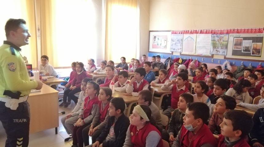 Iğdır&rsquo;da &ouml;ğrencilere trafik eğitimi