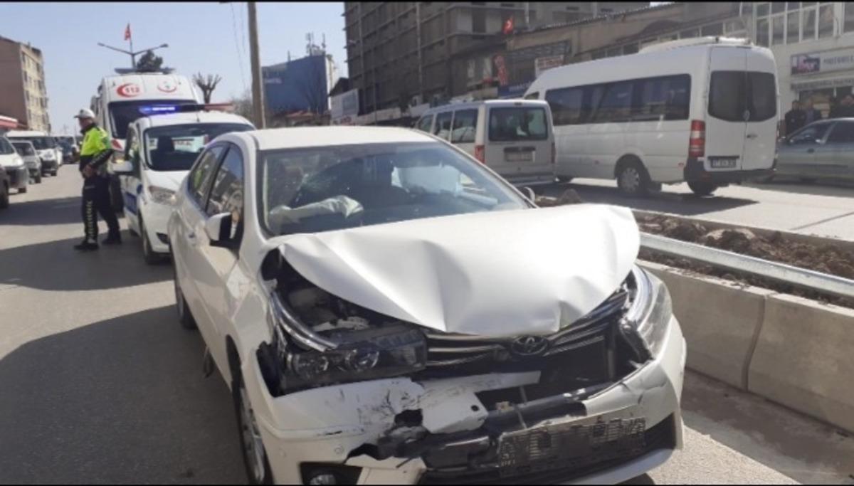 Bilecik&rsquo;te trafik kazası, 1 yaralı