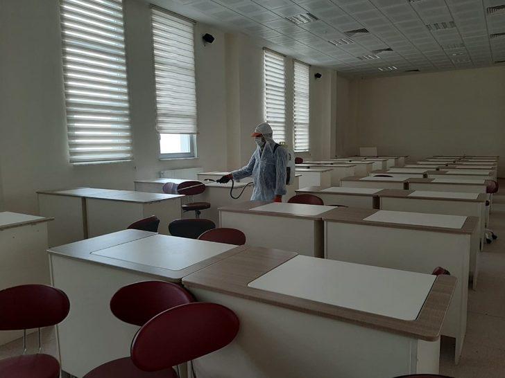 ETÜ kampüsünde ilaçlama ve dezenfekte çalışması yapıldı G1