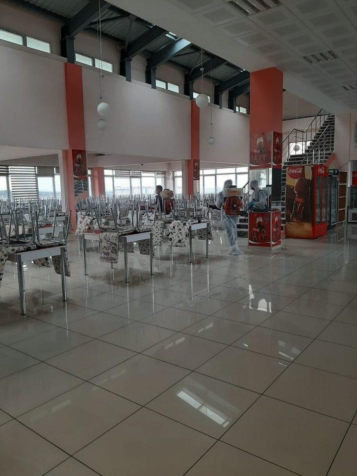 ETÜ kampüsünde ilaçlama ve dezenfekte çalışması yapıldı G5