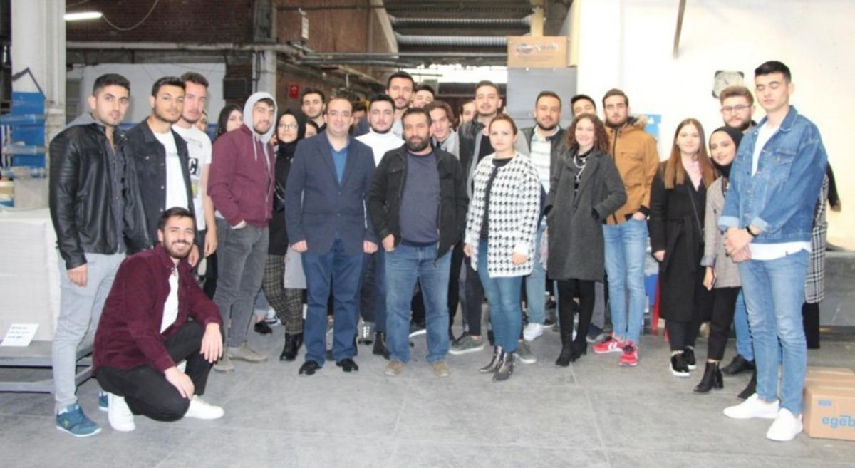 Gediz MYO&rsquo;dan ambalaj fabrikasına teknik gezi