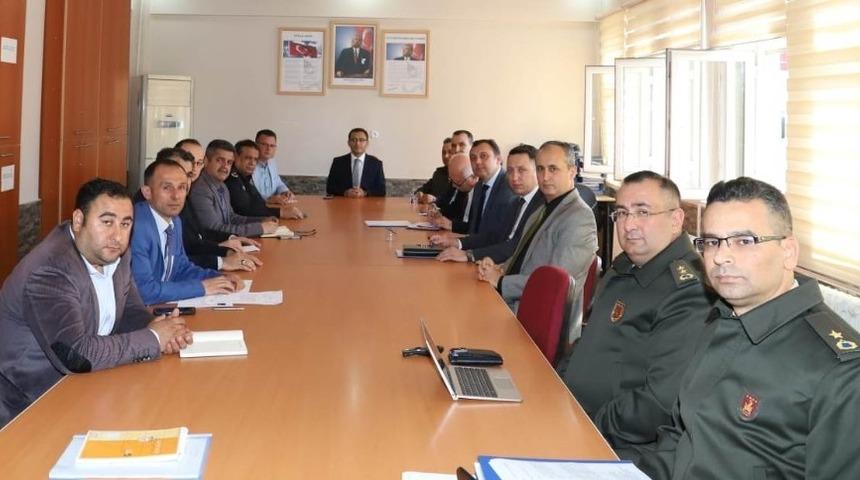 Alaşehir&rsquo;de Afet ve Acil Durum Toplantısı yapıldı