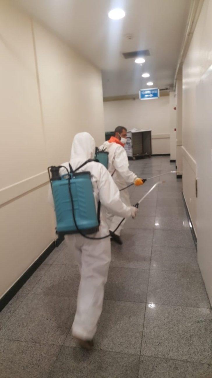 Ninova Park AVM’de dezenfekte çalışması G3