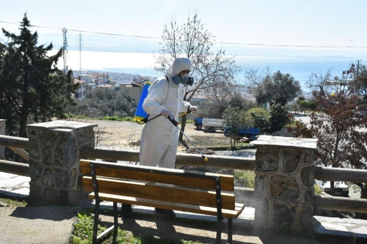 Edremit Belediyesi koronaya karşı &ouml;nlem alıyor