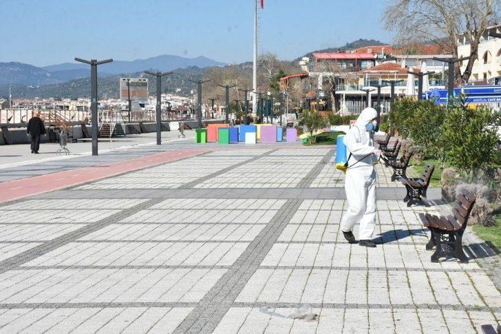 Edremit Belediyesi koronaya karşı önlem alıyor G2