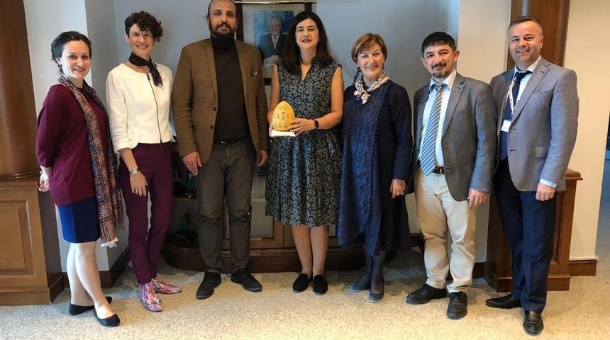 Karacasu MYO&rsquo;dan vefa ziyareti