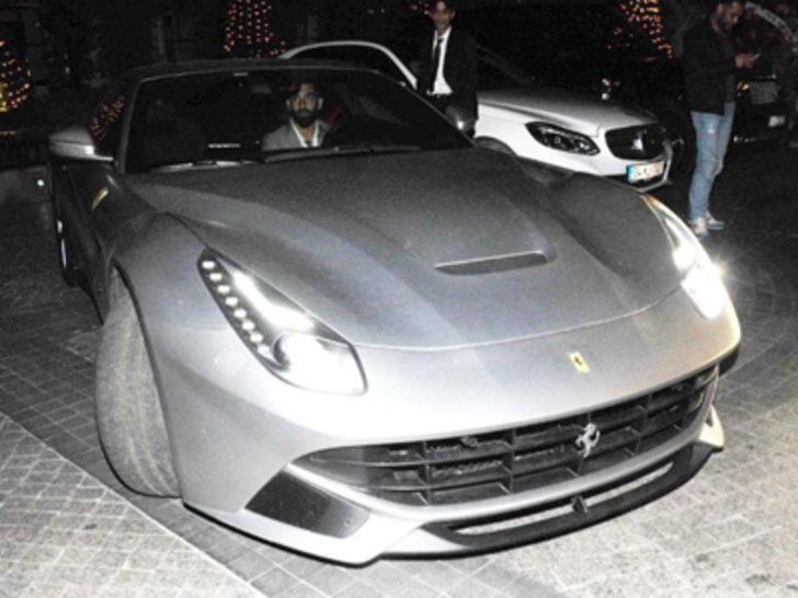 Arda Turan'ın Ferrari'si Acun'un çıktı G2