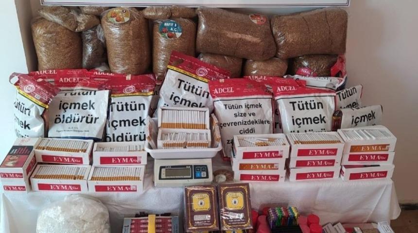 Manyas&rsquo;ta ka&ccedil;ak t&uuml;t&uuml;n operasyonu