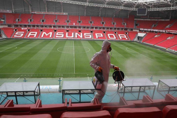 19 Mayıs Stadı ve tesisler dezenfekte edildi G1