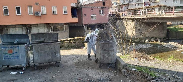 Ormanlı Belediyesi koronavirüs’e karşı tüm beldeyi dezenfekte etti G1