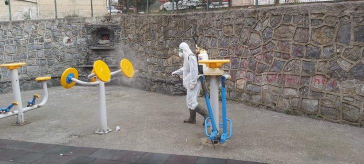 Ormanlı Belediyesi koronavirüs’e karşı tüm beldeyi dezenfekte etti G5