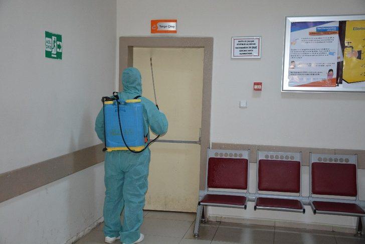 Silopi’de hastane ve okullar dezenfekte edildi G2