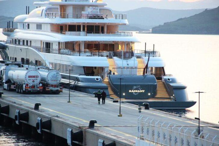 Dubai şeyhinin yatına 2 milyon 200 bin liralık yakıt ikmali G3