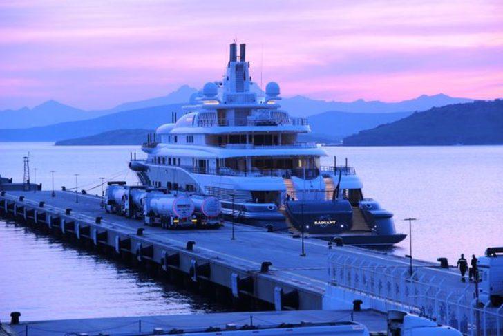 Dubai şeyhinin yatına 2 milyon 200 bin liralık yakıt ikmali G4