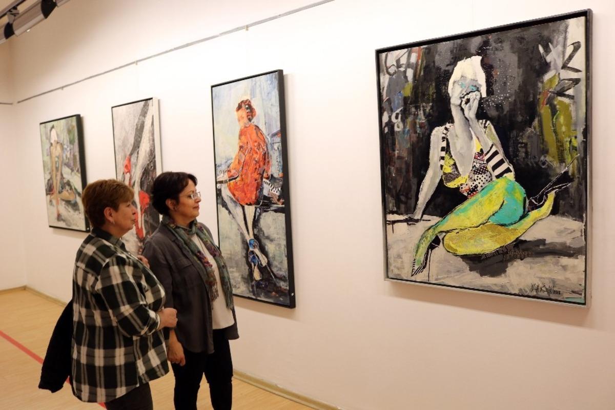 SANKO Sanat Galerisi&rsquo;ndeki sergi