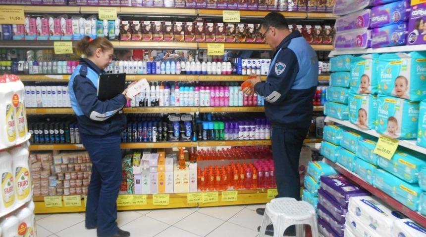 &Ccedil;ayırova Belediyesi&rsquo;nden etiket denetimi