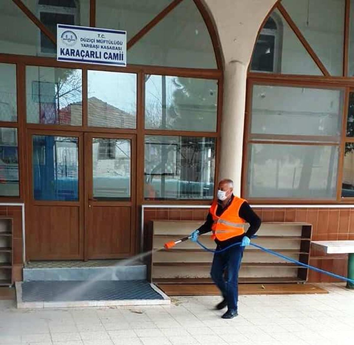 Osmaniye&rsquo;de dezenfekte &ccedil;alışması