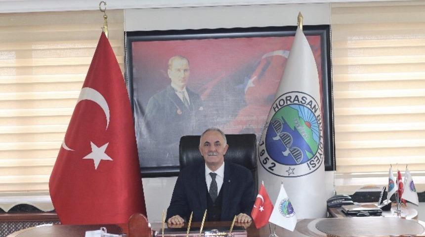Başkan Aydın&rsquo;dan Horasan&rsquo;ın Kurtuluş Bayramı mesajı