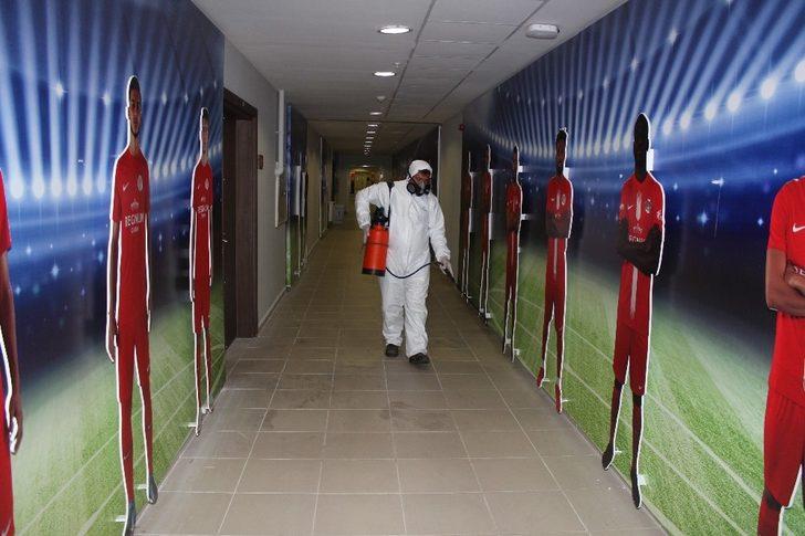 Antalya Stadyumu dezenfekte edildi G2