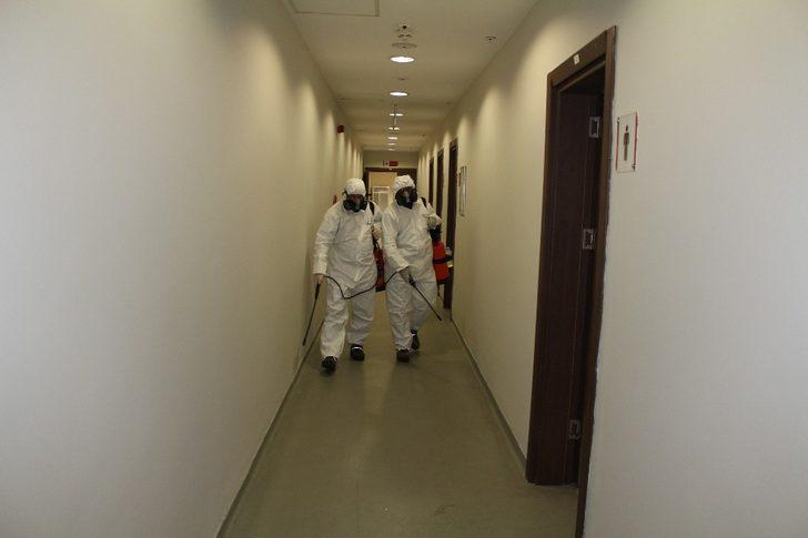 Antalya Stadyumu dezenfekte edildi G3